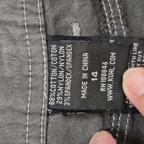 KUHL Charcoal Grey Splash Skirt - Picture 6 of 7